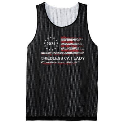 Childless Cat Lady 2024 Mesh Reversible Basketball Jersey Tank