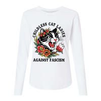 Childless Cat Ladies Voting Election 2024 Usa Vintage Womens Cotton Relaxed Long Sleeve T-Shirt