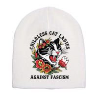 Childless Cat Ladies Voting Election 2024 Usa Vintage Short Acrylic Beanie