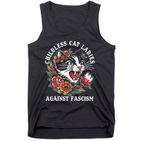 Childless Cat Ladies Against Fascism Vintage Tank Top