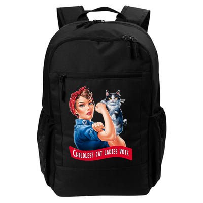 Childless Cat Ladies Vote Rosie The Riveter Backpack