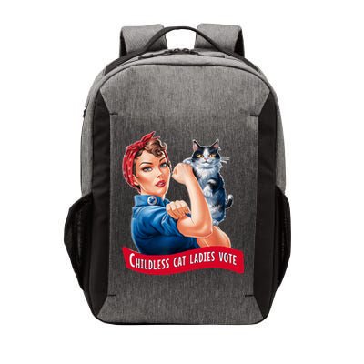 Childless Cat Ladies Vote Rosie The Riveter Vector Backpack