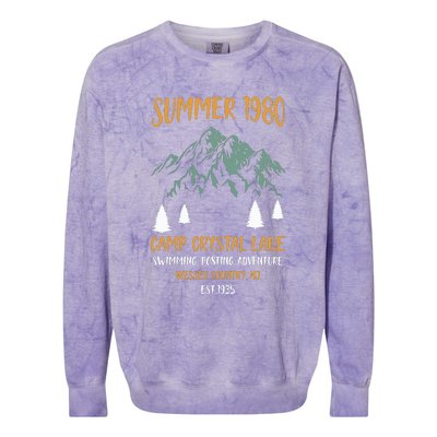 Camp Crystal Lake Colorblast Crewneck Sweatshirt