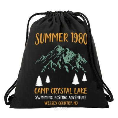 Camp Crystal Lake Drawstring Bag