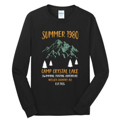 Camp Crystal Lake Tall Long Sleeve T-Shirt