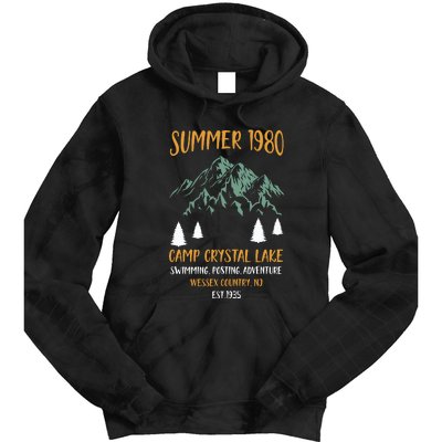 Camp Crystal Lake Tie Dye Hoodie