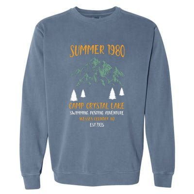 Camp Crystal Lake Garment-Dyed Sweatshirt