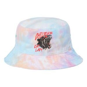 Childless Cat Lady Childless Cat Lady Kamala 2024 Tie Dye Newport Bucket Hat