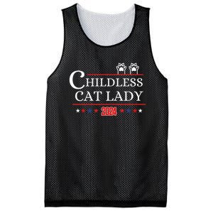 Childless Cat Lady 2024 Mesh Reversible Basketball Jersey Tank