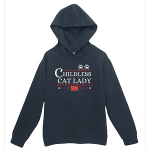 Childless Cat Lady 2024 Urban Pullover Hoodie