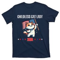 Childless Cat Lady Childless Cat Lady Kamala 2024 T-Shirt