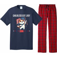 Childless Cat Lady Childless Cat Lady Kamala 2024 Pajama Set