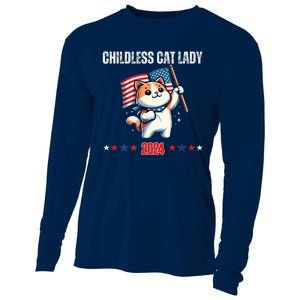 Childless Cat Lady Childless Cat Lady Kamala 2024 Cooling Performance Long Sleeve Crew