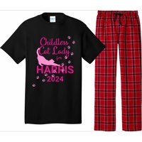 Childless Cat Lady For Harris 2024 Pajama Set