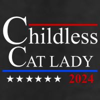 Childless Cat Lady 2024 Funny Kamala Harris Adult Drive Performance Visor