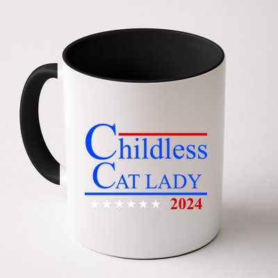 Childless Cat Lady 2024 Funny Kamala Harris Mug