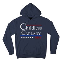 Childless Cat Lady 2024 Funny Kamala Harris Hoodie