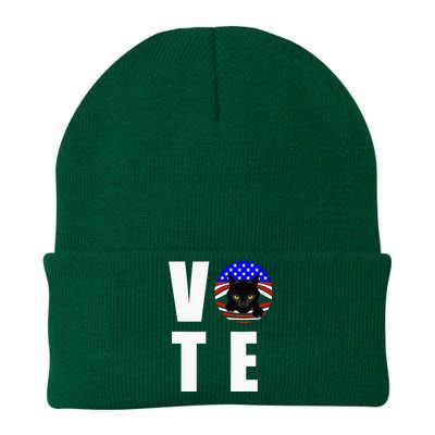 Childless Cat Ladies Vote Retro Knit Cap Winter Beanie