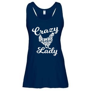 Crazy Chicken Lady Ladies Essential Flowy Tank