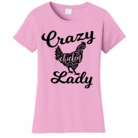 Crazy Chicken Lady Women's T-Shirt