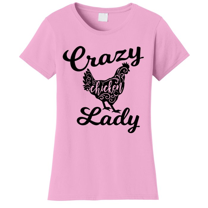 Crazy Chicken Lady Women's T-Shirt