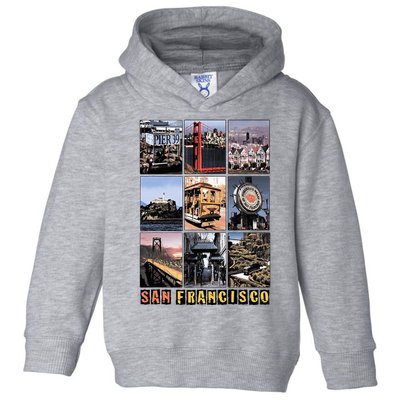 California Cali Life Los Angeles San Francisco Toddler Hoodie