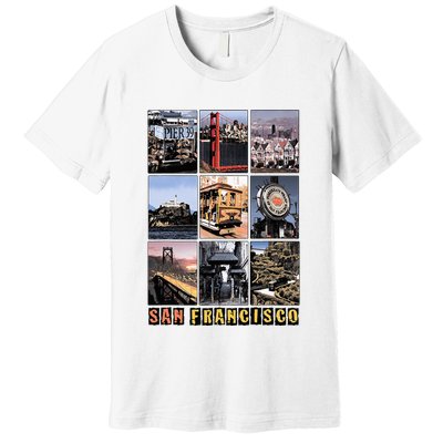 California Cali Life Los Angeles San Francisco Premium T-Shirt