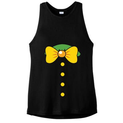 Clown Costume Lazy Diy Halloween Funny Horror Circus Party Funny Gift Ladies PosiCharge Tri-Blend Wicking Tank
