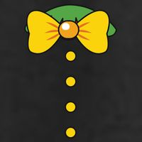 Clown Costume Lazy Diy Halloween Funny Horror Circus Party Funny Gift Golf Towel