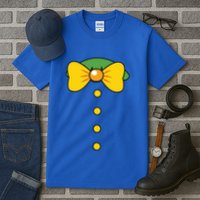 Clown Costume Lazy Diy Halloween Funny Horror Circus Party Funny Gift Tall T-Shirt