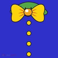 Clown Costume Lazy Diy Halloween Funny Horror Circus Party Funny Gift Button