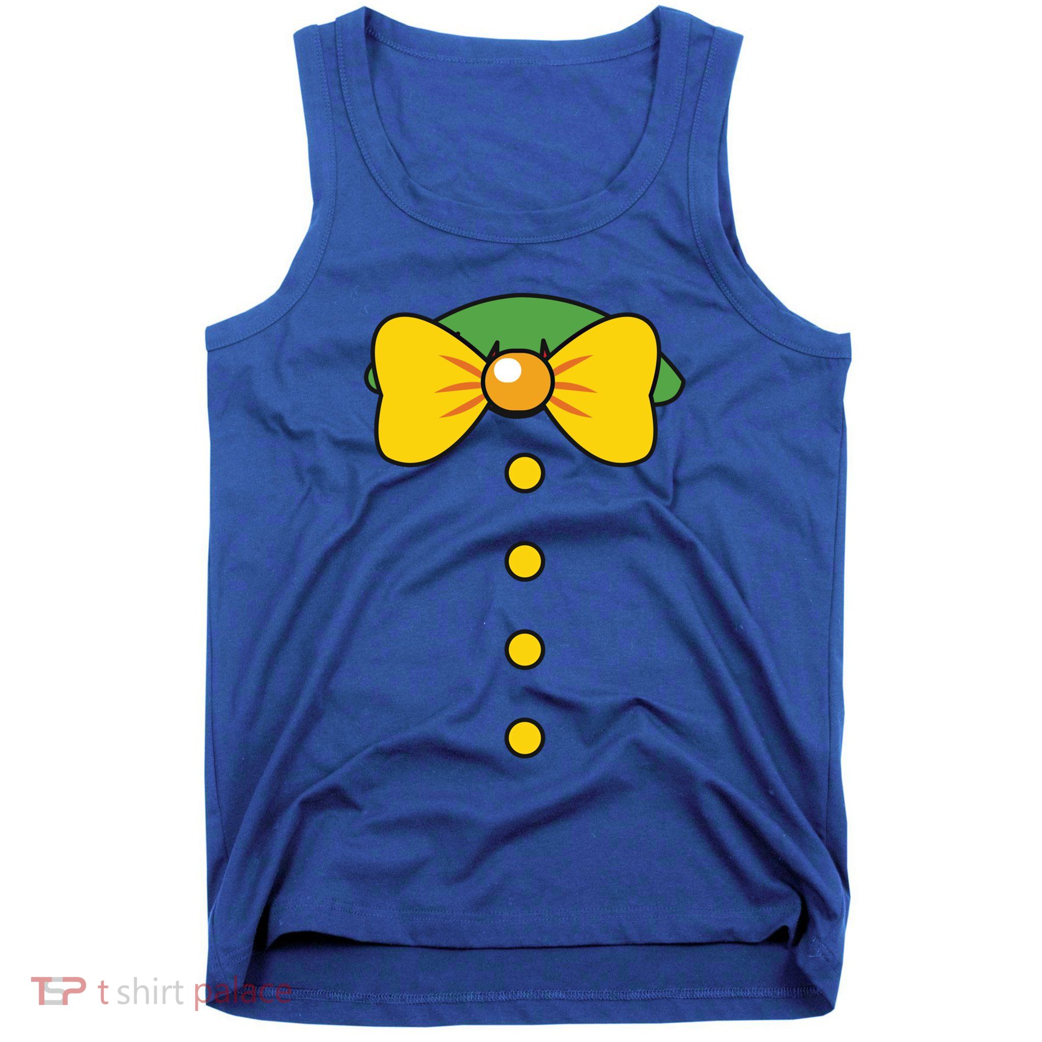 Clown Costume Lazy Diy Halloween Funny Horror Circus Party Funny Gift Tank Top