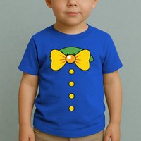 Clown Costume Lazy Diy Halloween Funny Horror Circus Party Funny Gift Toddler T-Shirt