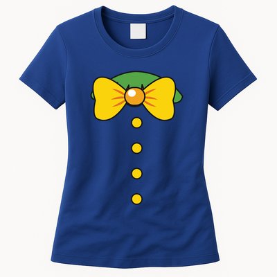 Clown Costume Lazy Diy Halloween Funny Horror Circus Party Funny Gift Womens T-Shirt