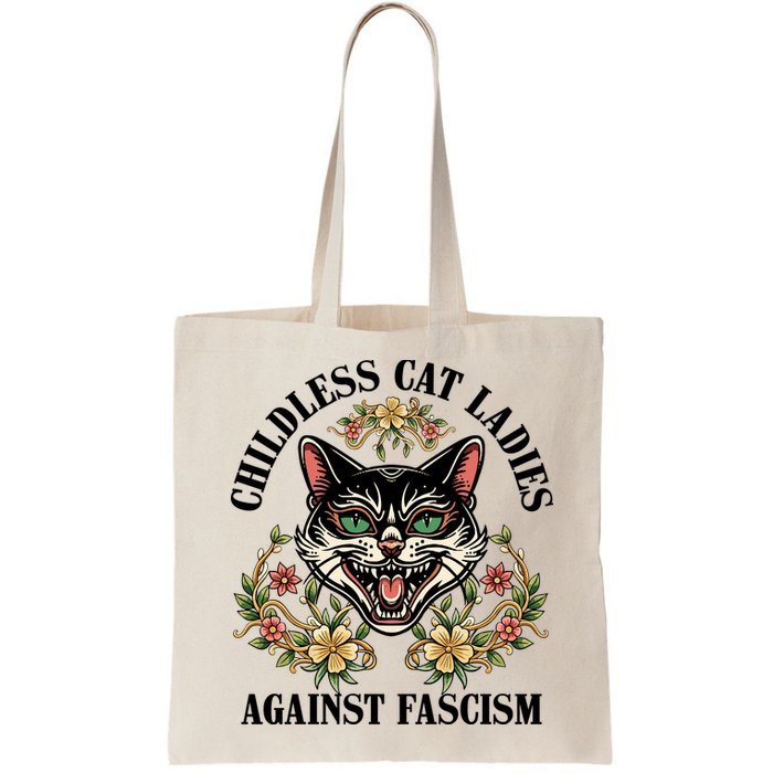 Childless Cat Ladies Against Fascism Bag