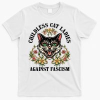 Childless Cat Ladies Against Fascism T-Shirt