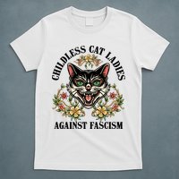 Childless Cat Ladies Against Fascism T-Shirt