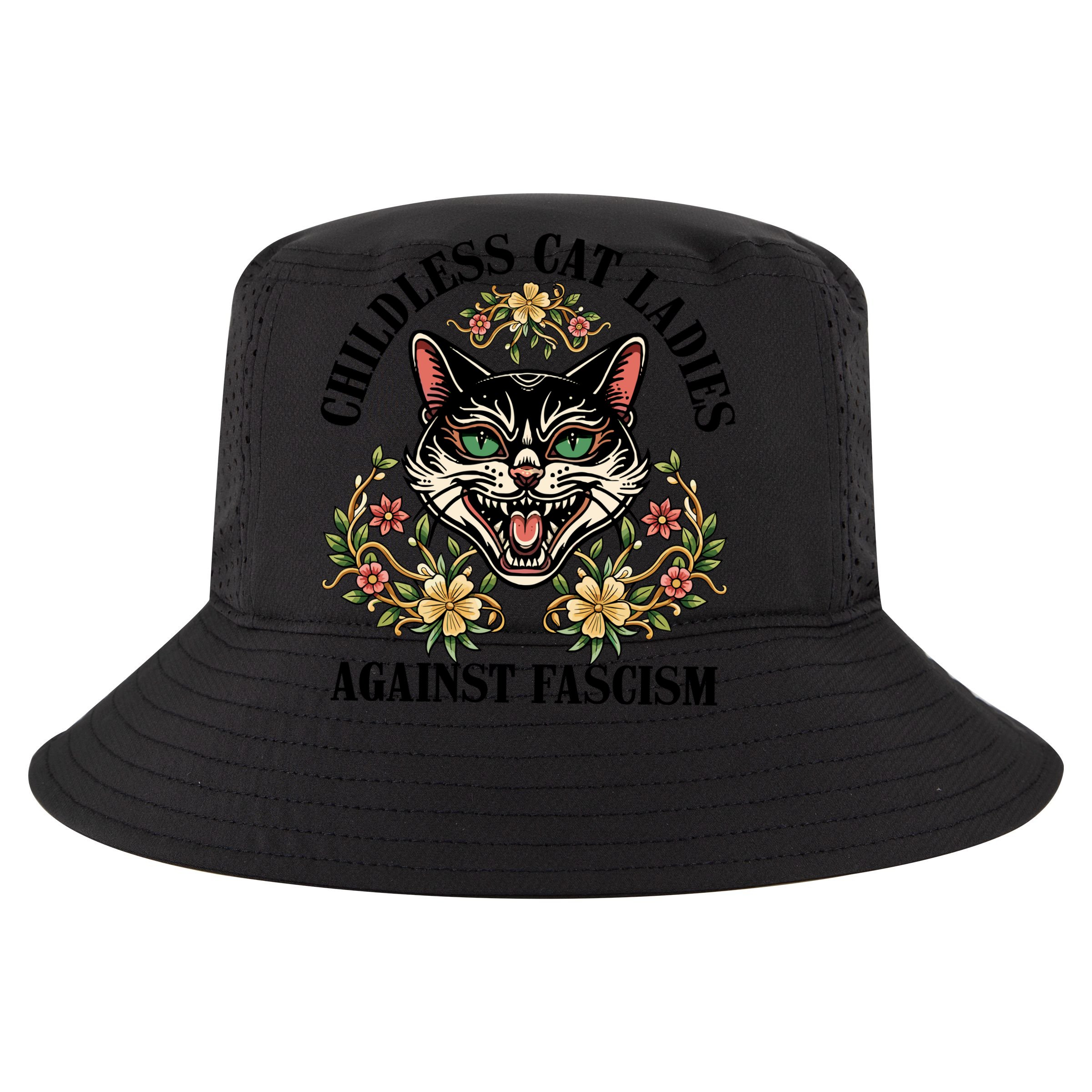 Childless Cat Ladies Against Fascism T-Shirt