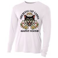 Childless Cat Ladies Against Fascism Cooling Performance Long Sleeve Crew