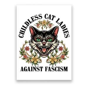 Childless Cat Ladies Against Fascism Poster