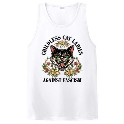 Childless Cat Ladies Against Fascism PosiCharge Competitor Tank