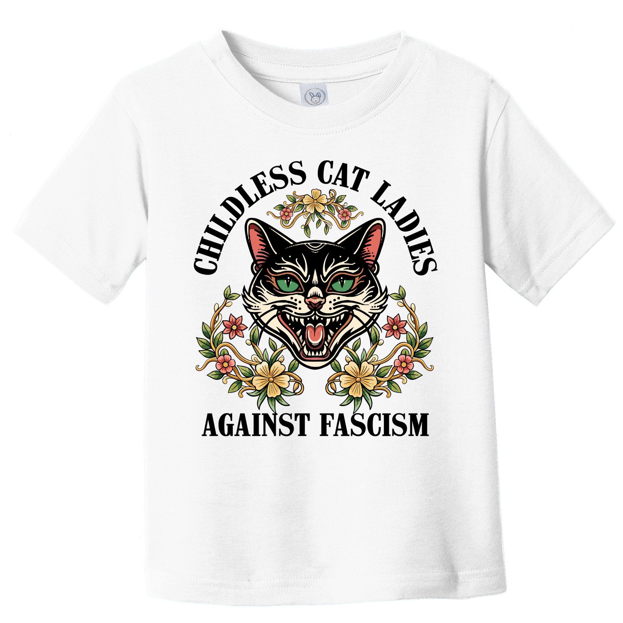 Childless Cat Ladies Against Fascism Toddler T-Shirt