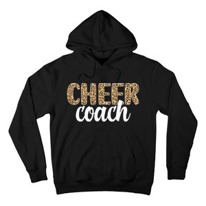 Cheer Coach Leopard Cheerleading Coach Hoodie