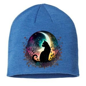 Cute Cat Motifs Cat Sustainable Beanie