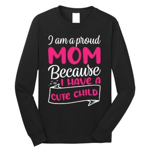 Cute Child Mother's Day T Long Sleeve Shirt