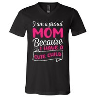 Cute Child Mother's Day T V-Neck T-Shirt