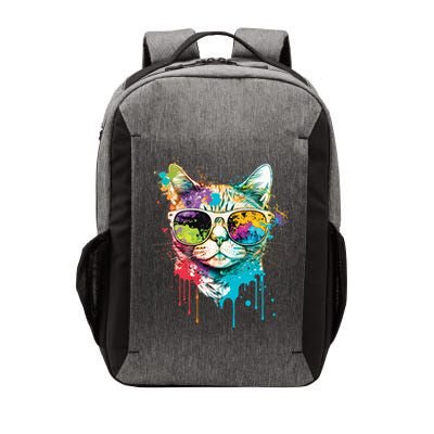 Cute Cat Motif Pop Art Cat Vector Backpack