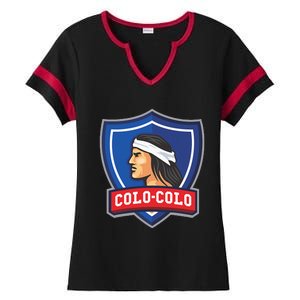 Club Colocolo Macul Chile Updated Ladies Halftime Notch Neck Tee