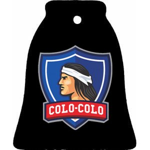 Club Colocolo Macul Chile Updated Ceramic Bell Ornament