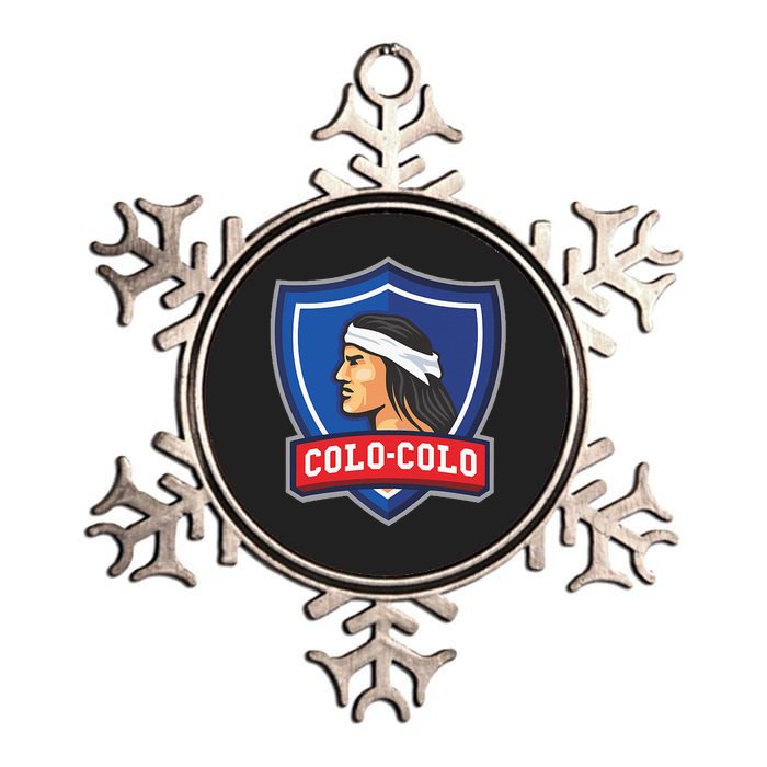 Club Colocolo Macul Chile Updated Metallic Star Ornament